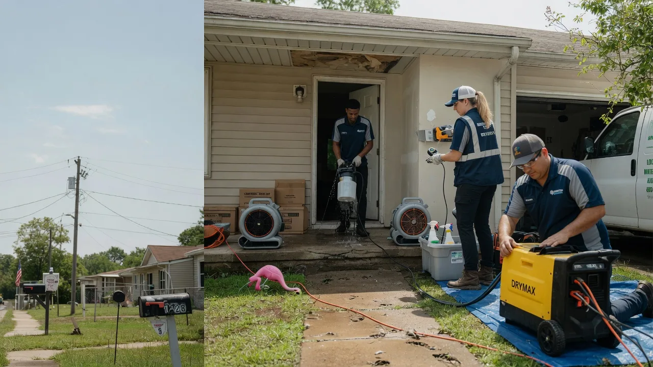 Storm Damage Water Removal in West Terre Haute, IN near me